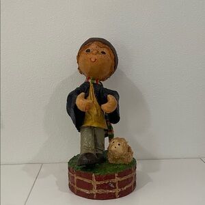 Charming Boy music box Figurine - Multicolor